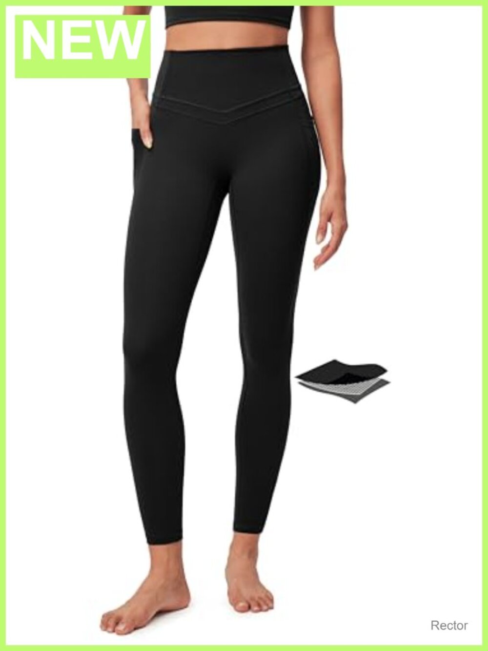 IUGA Compression Leggings with Pockets High Rise Tummy Control Yoga Pants